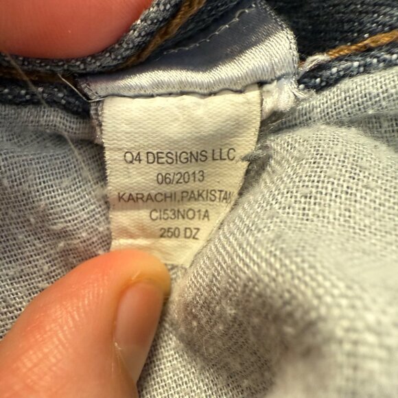 Vintage Coogi Mens Jeans Back Embroidered Pocket 36x32 Baggy Hip Hop Y2K Skater - Picture 8 of 14